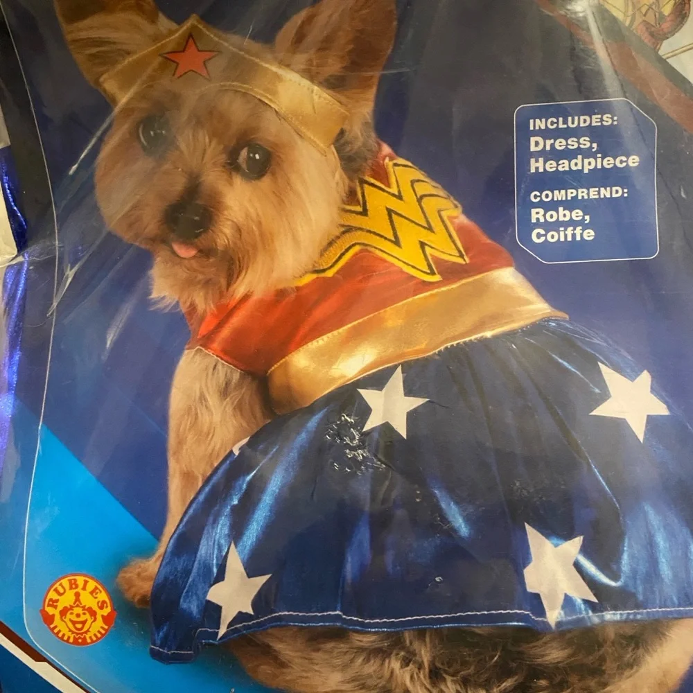 DC Wonder Woman Pet Costume / Size Large / NWT